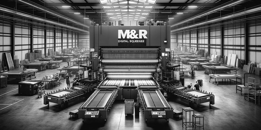 The M&R Digital Squeegee: Pioneering Hybrid Printing - Black Cat MFG
