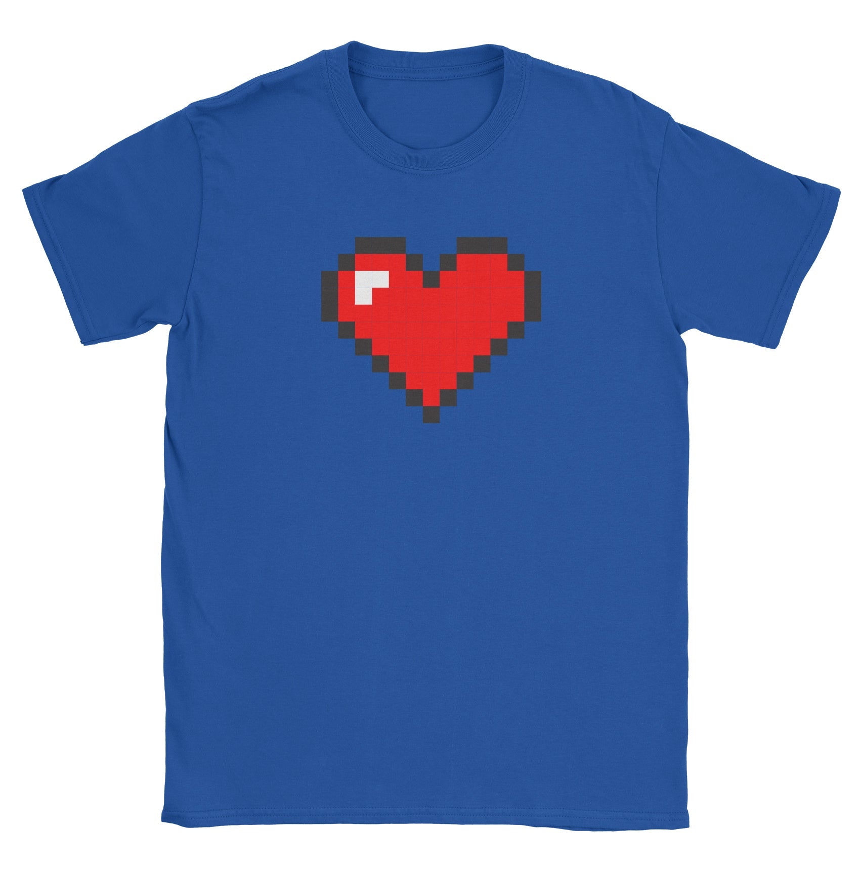 12-Bit Heart - Black Cat MFG - T-Shirt