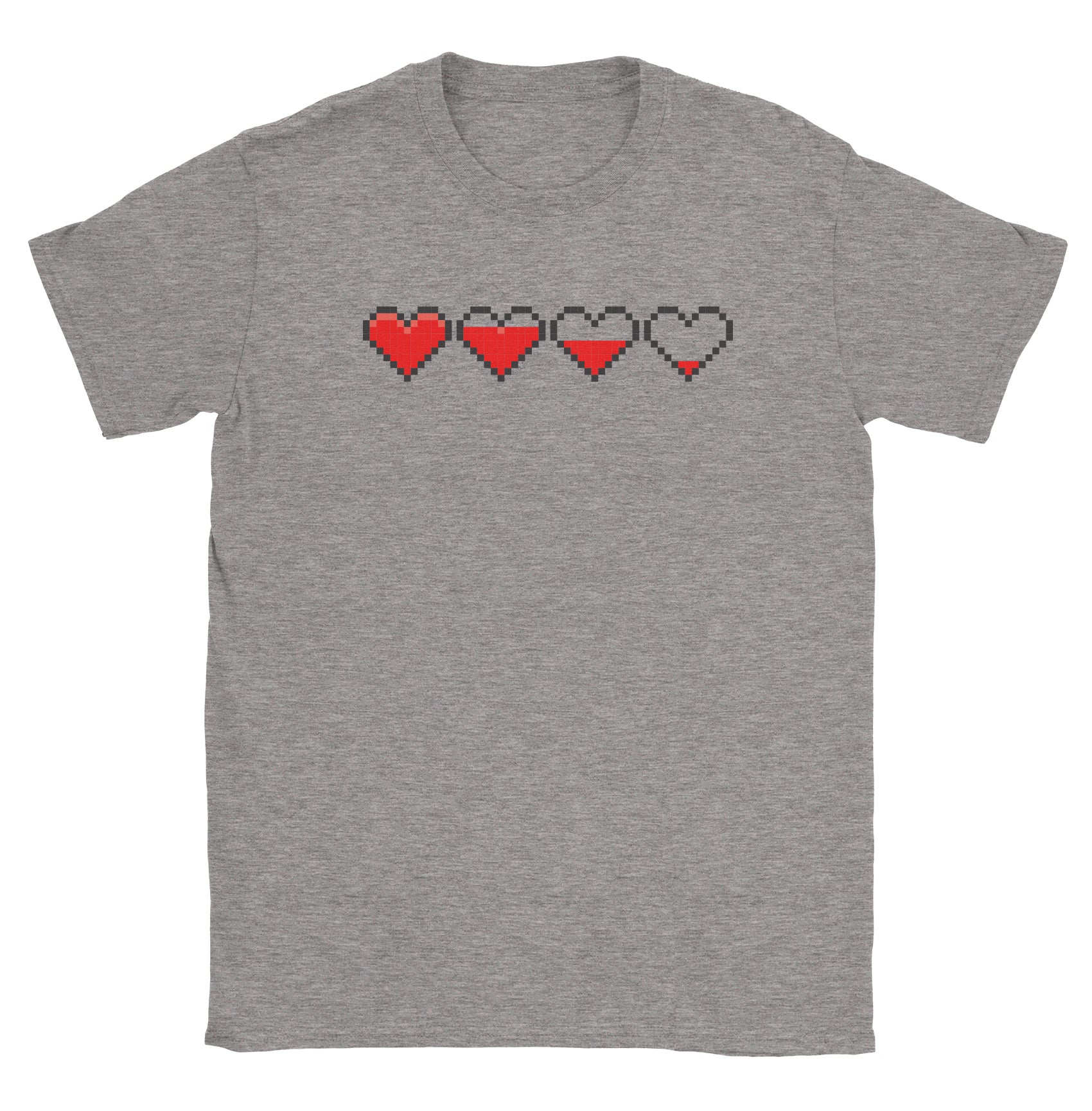 12-Bit Hearts - Black Cat MFG - T-Shirt