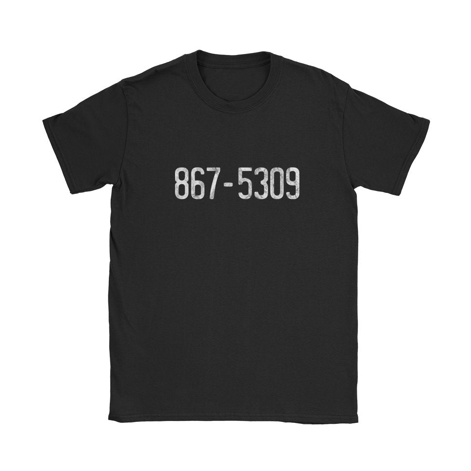 867-5309 T-Shirt - Black Cat MFG - T-Shirt