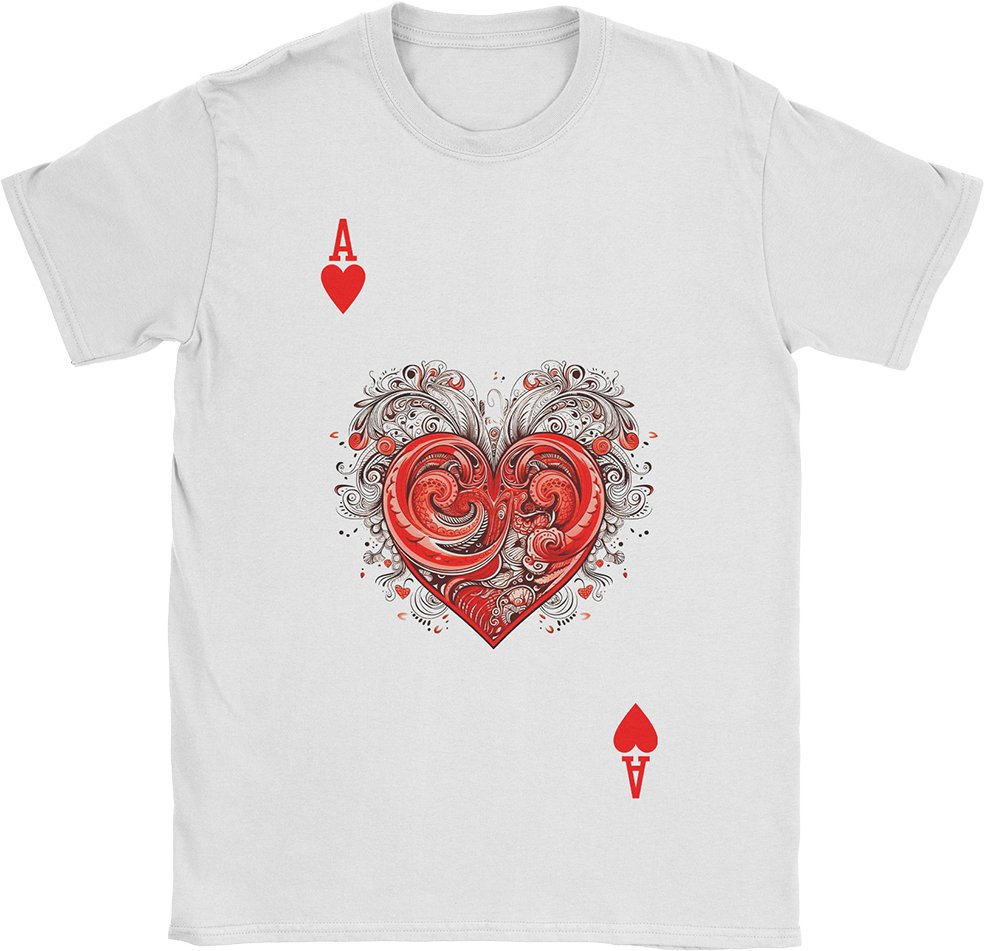 Ace of Hearts - Black Cat MFG - T-Shirt