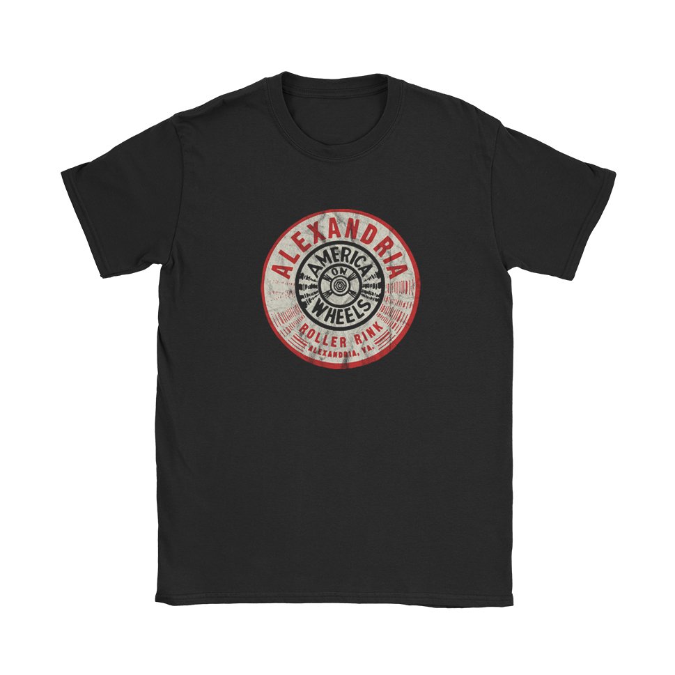 Alexandria Roller Rink T-Shirt - Black Cat MFG - T-Shirt