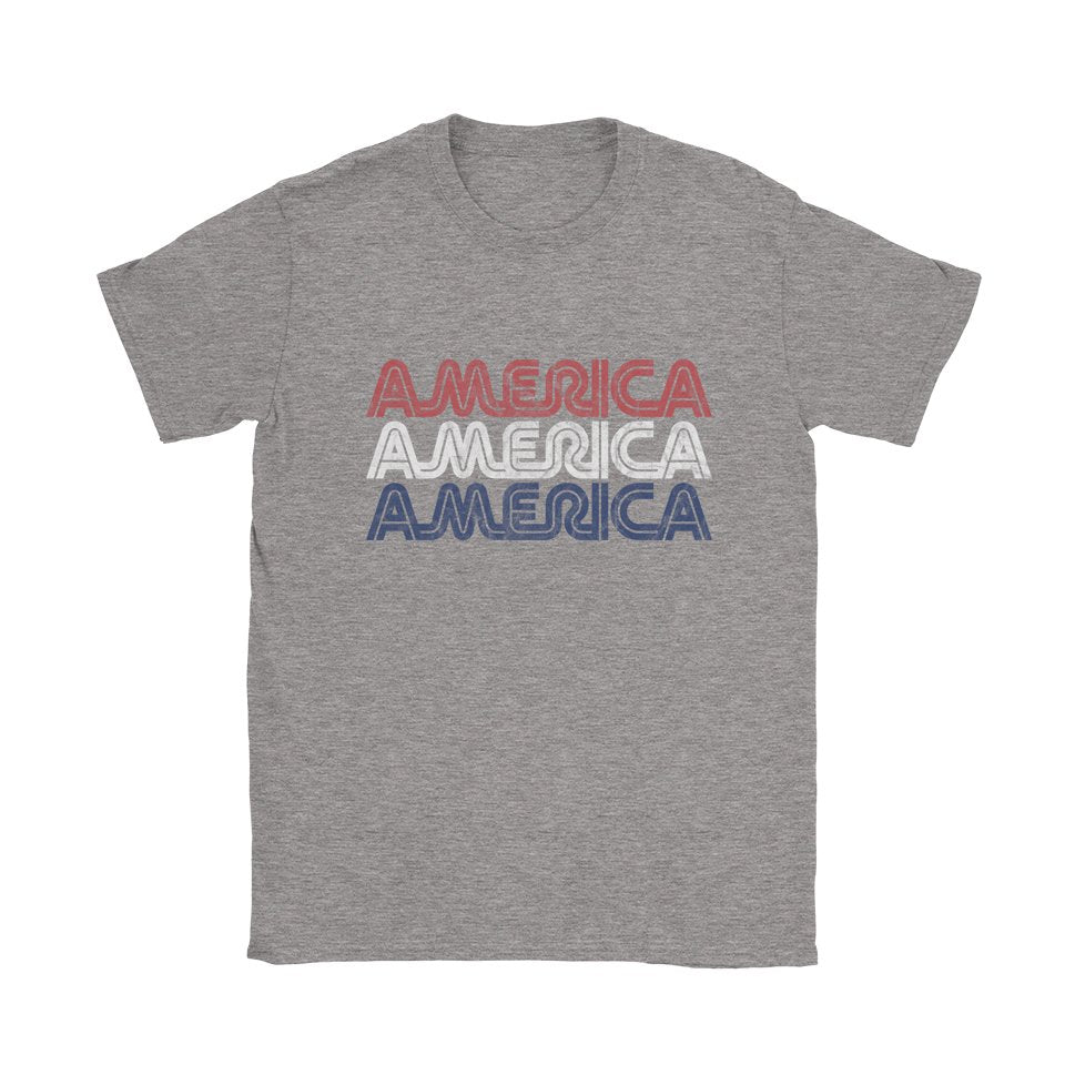 America T-Shirt - Black Cat MFG - T-Shirt