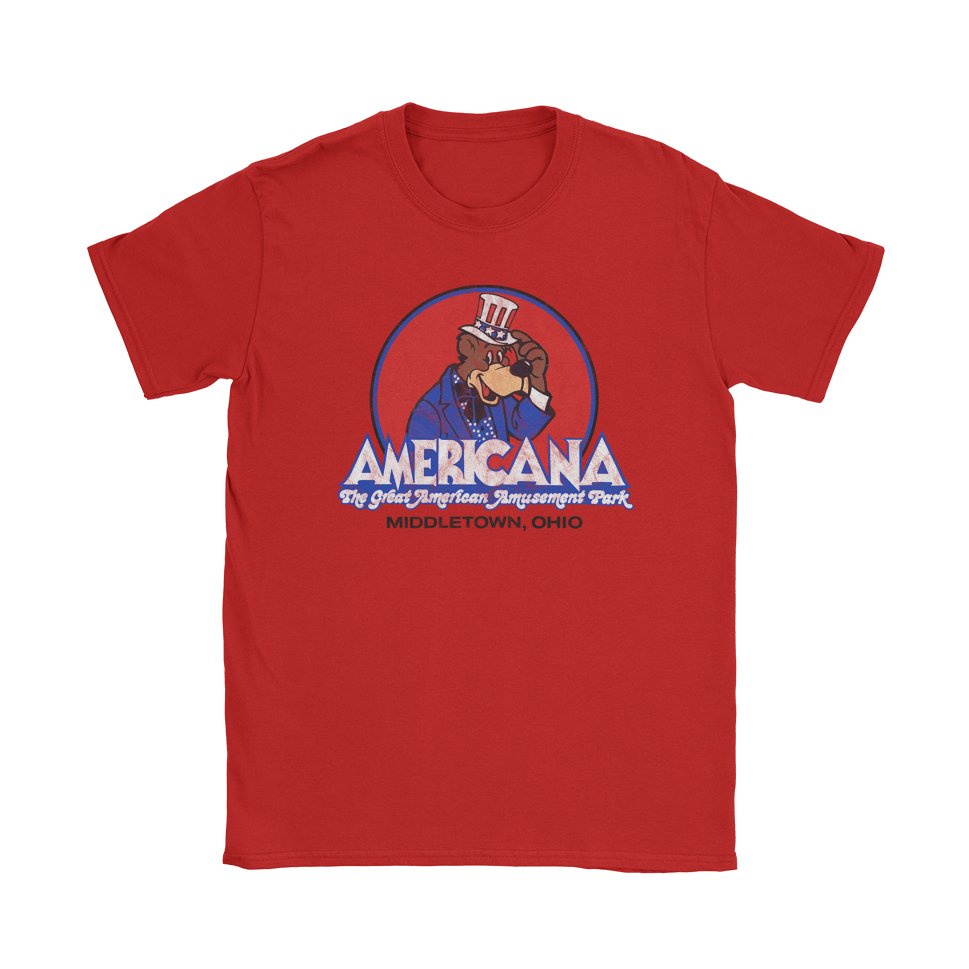 Americana Amusement Park - Black Cat MFG - T-Shirt