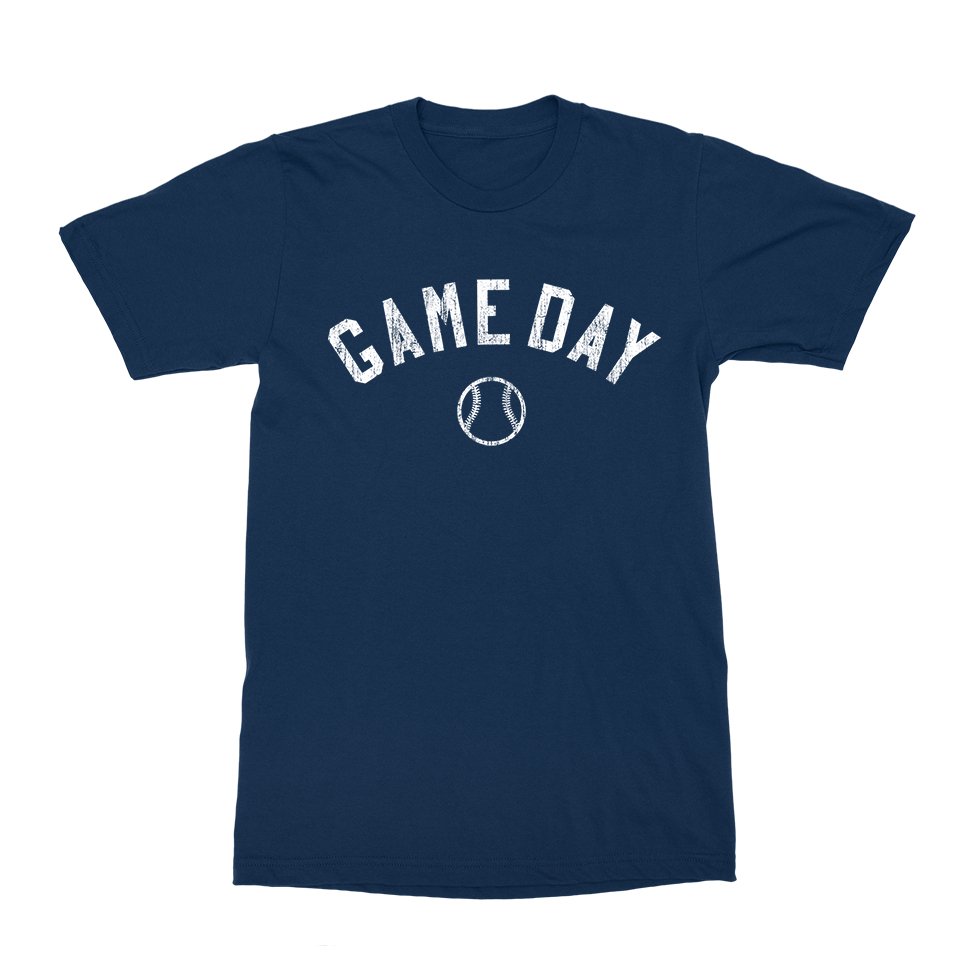 Baseball Game Day T-Shirt - Black Cat MFG - T-Shirt