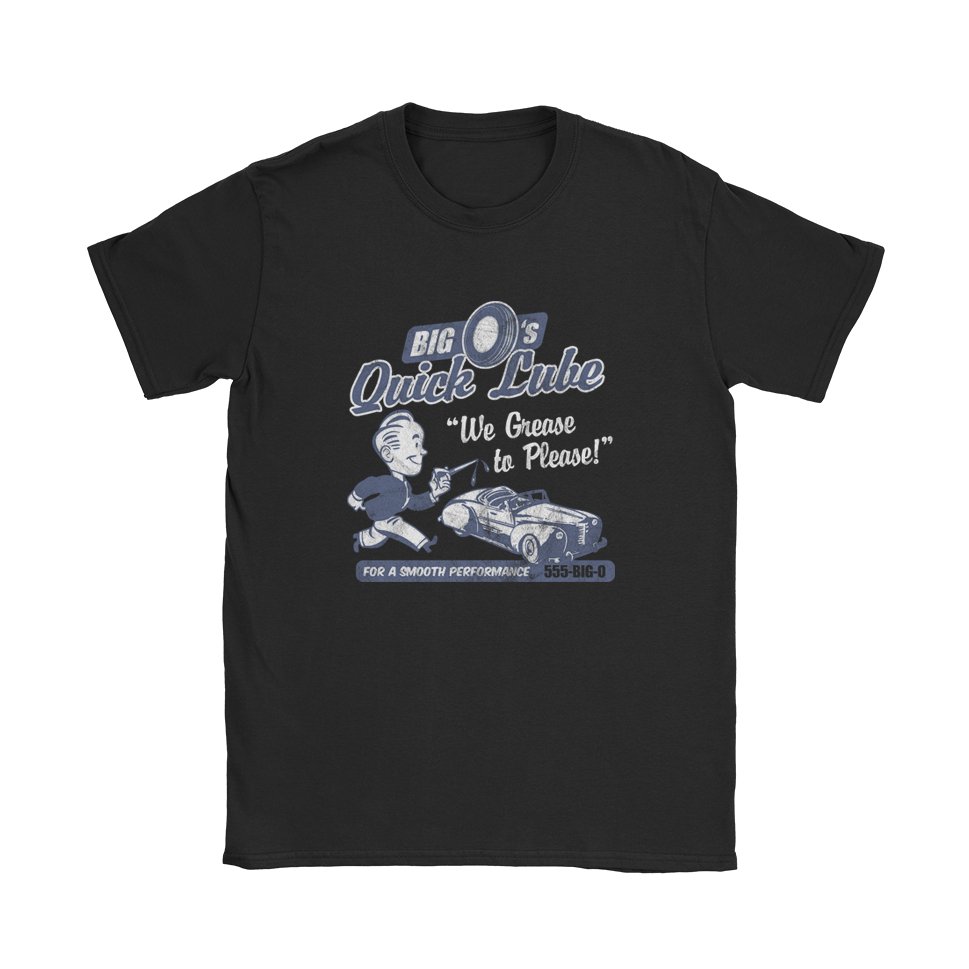 Big O's Quick Lube T-Shirt - Black Cat MFG -