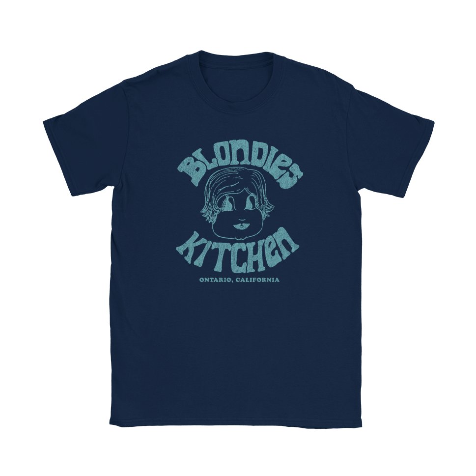 Blondies Kitchen T-Shirt - Black Cat MFG -