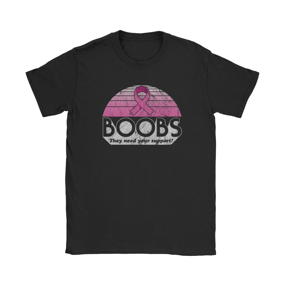 Boobs T-Shirt - Black Cat MFG -