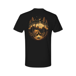 Camp Site T-shirt - Black Cat MFG - T-Shirt