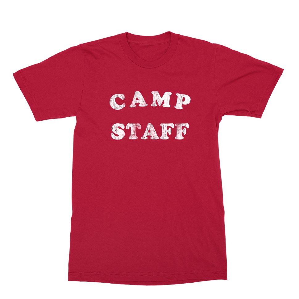 Camp Staff T-Shirt - Black Cat MFG -