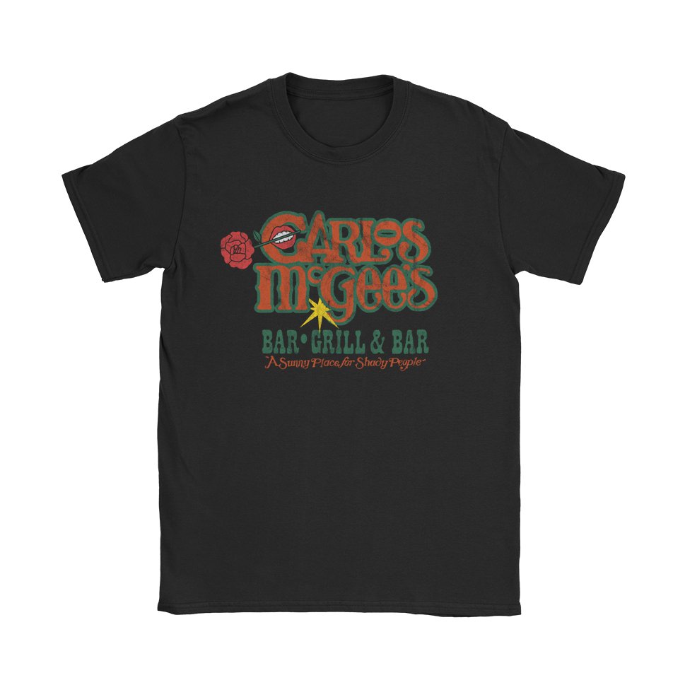 Carlos Mcgee's T-Shirt - Black Cat MFG -
