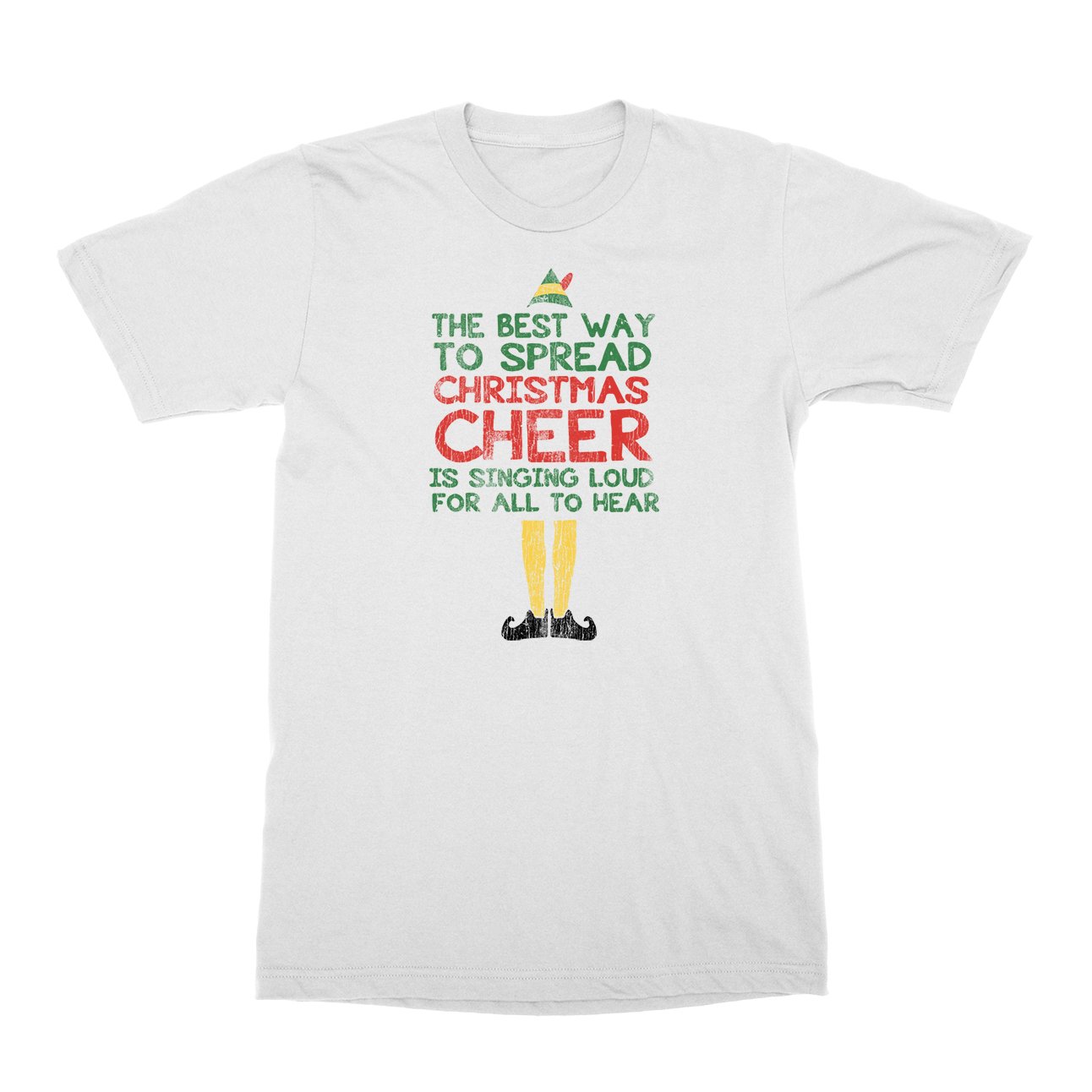 Christmas Cheer T-Shirt - Black Cat MFG -