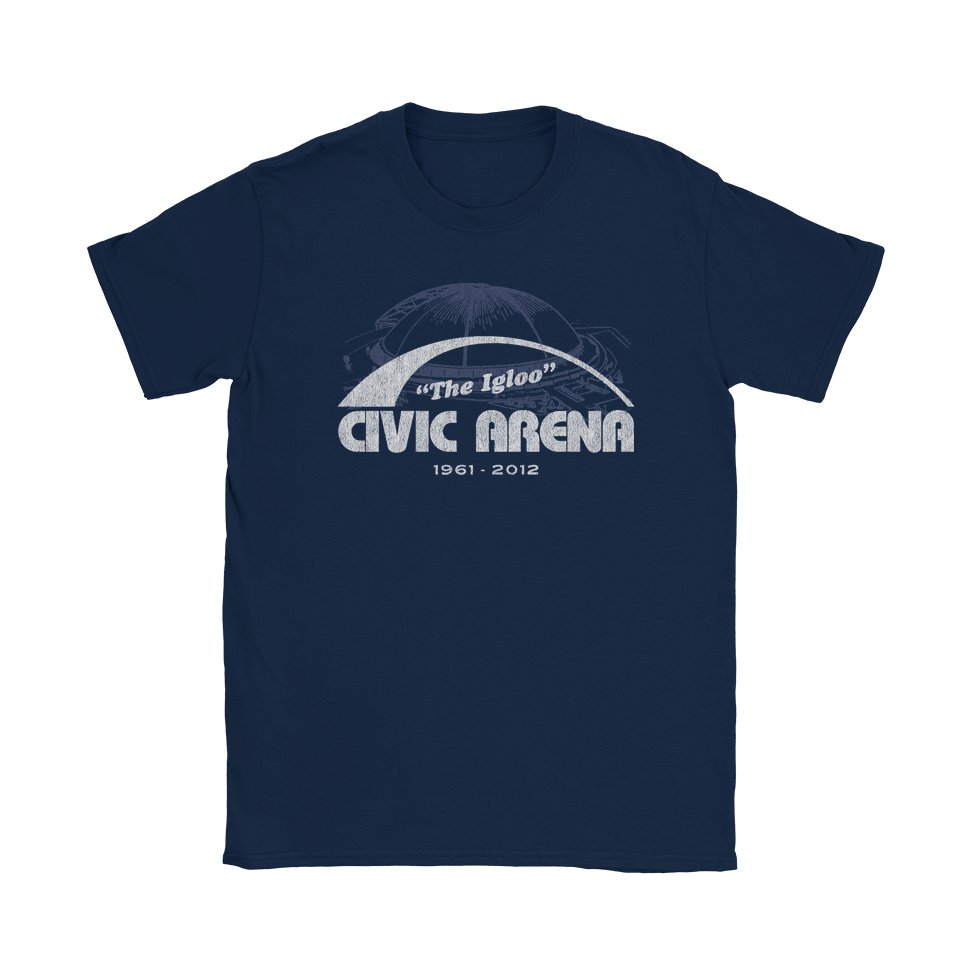 Civic Arena T-Shirt - Black Cat MFG -