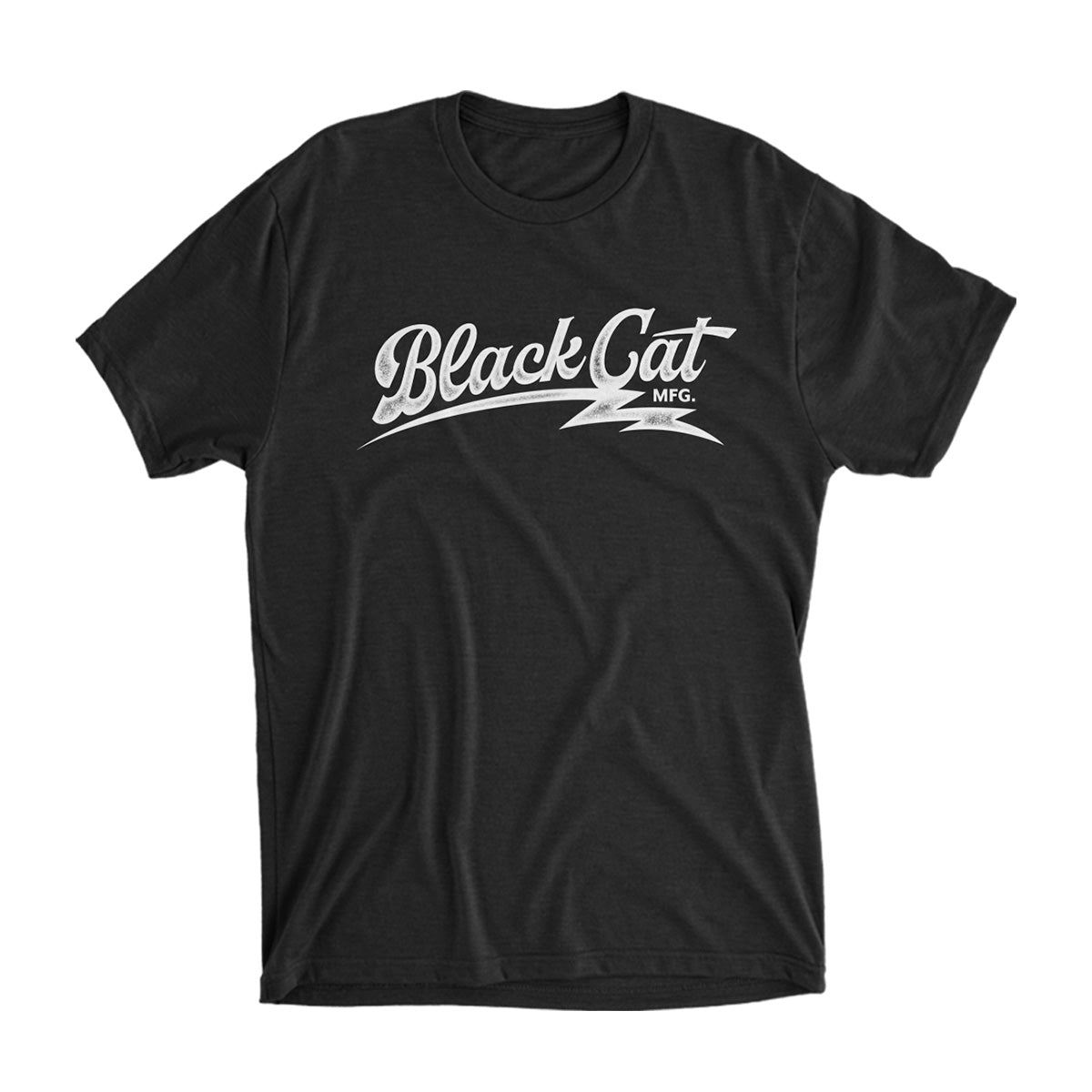Classic Script T-Shirt - Black Cat MFG - T-Shirt