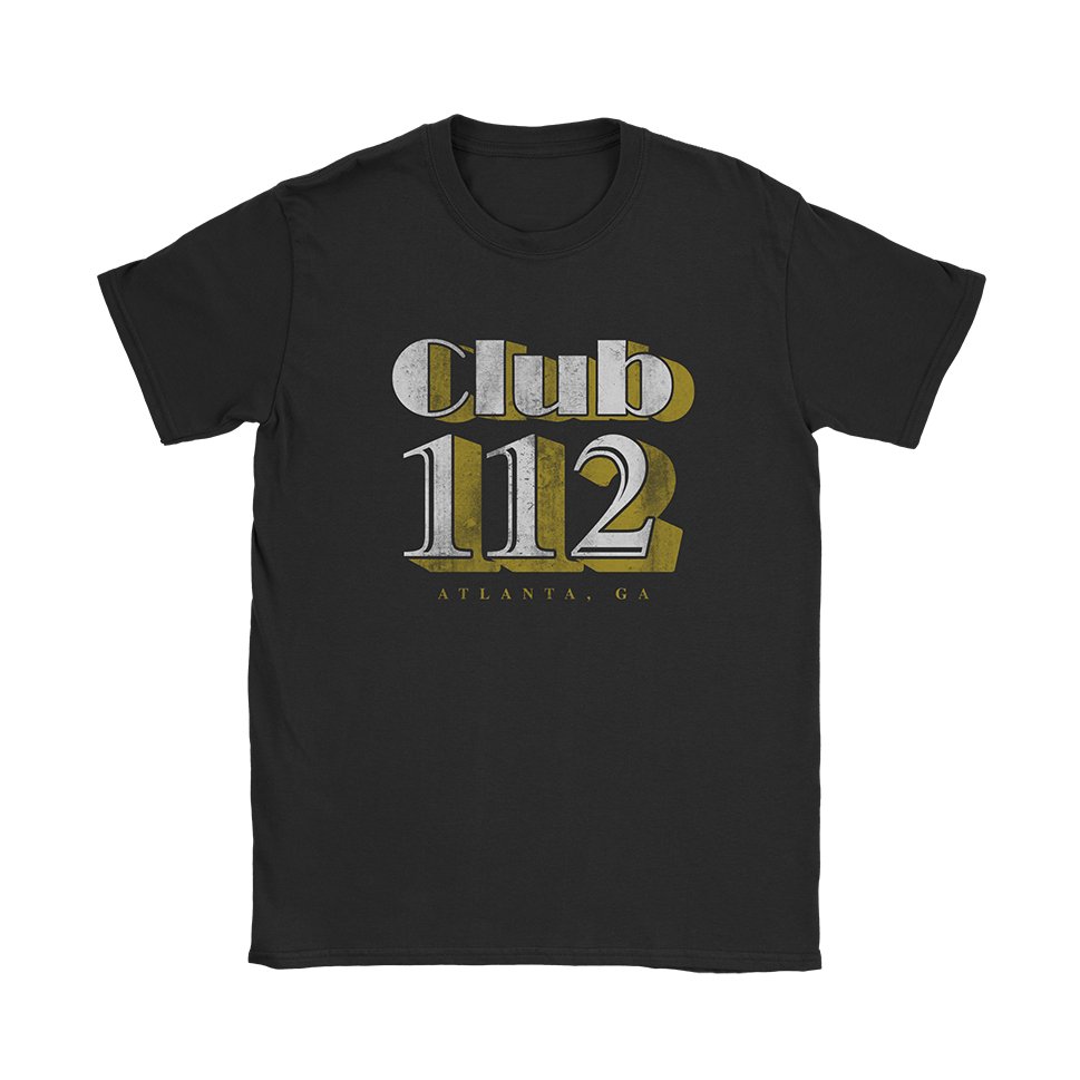 Club 112 T-Shirt - Black Cat MFG -