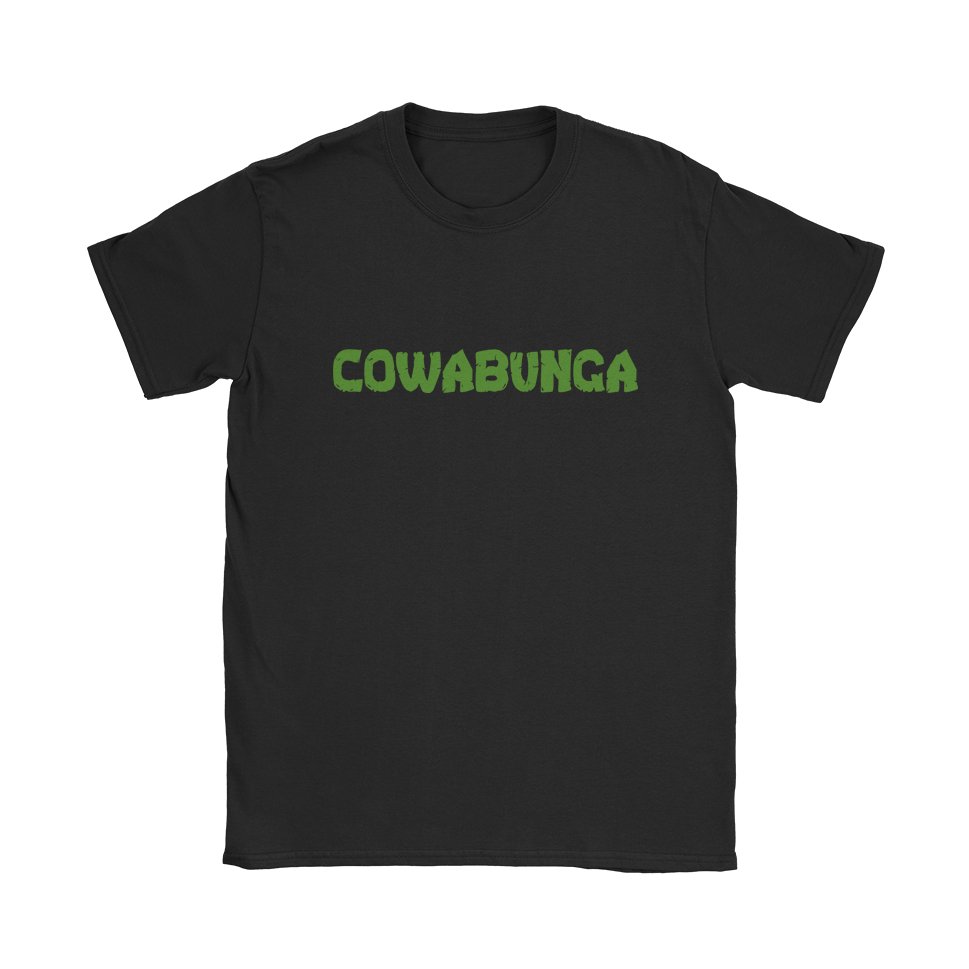Cowabunga T-Shirt - Black Cat MFG -
