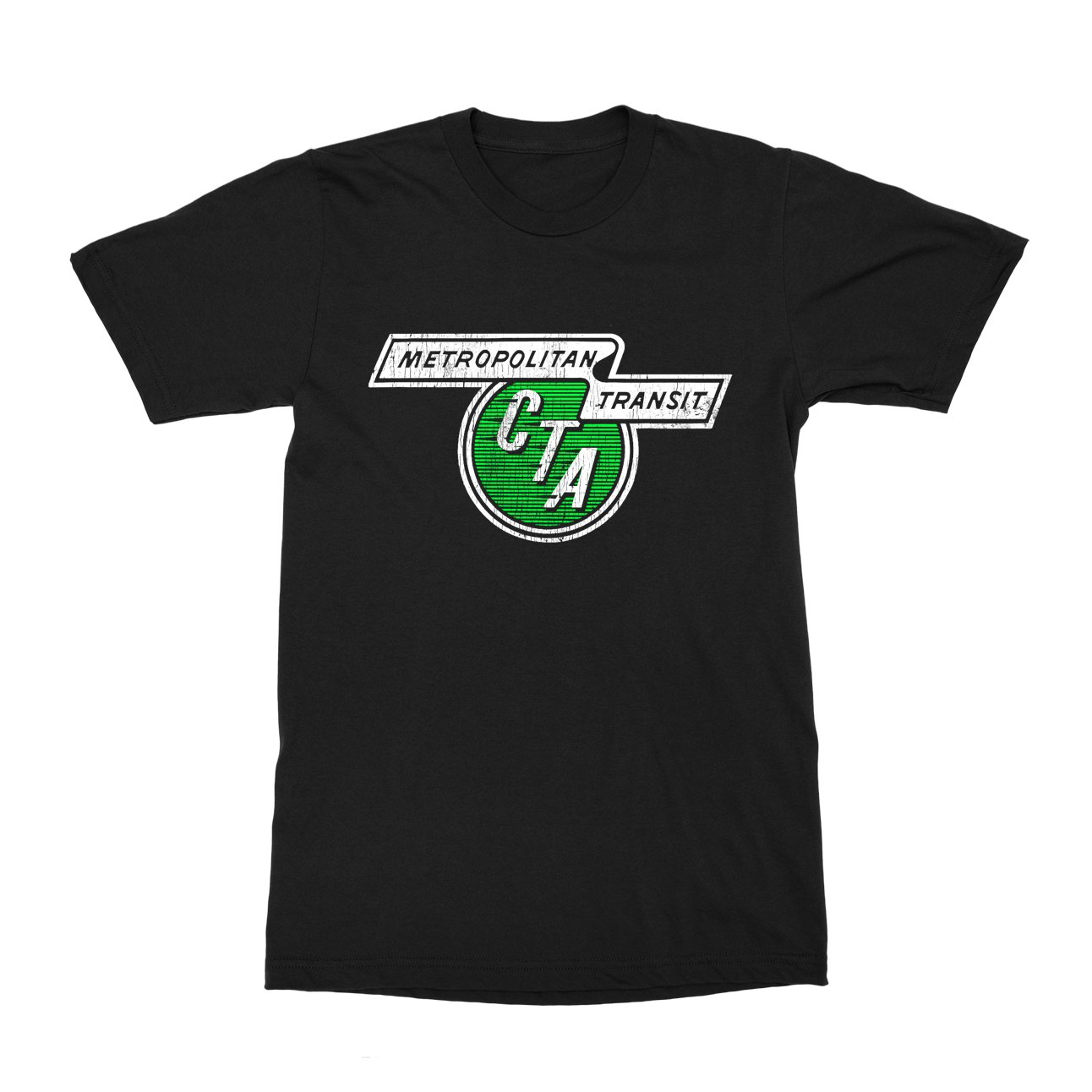 CTA Metro Transit T-Shirt - Black Cat MFG -