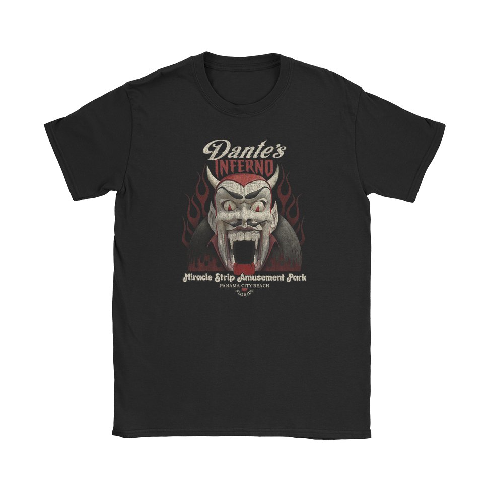 Dante's Inferno Miracle Strip T-Shirt - Black Cat MFG -