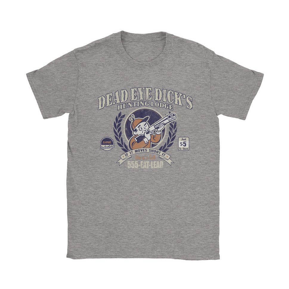 Dead Eye Dick's T-Shirt - Black Cat MFG -