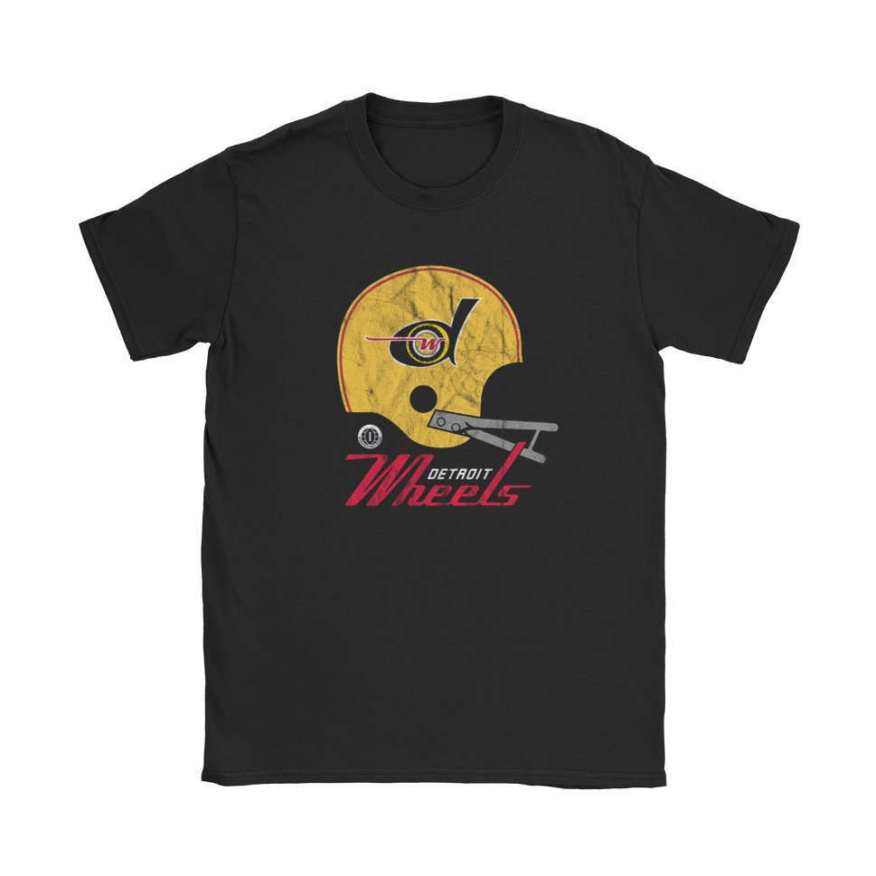 Detroit Wheels T-Shirt - Black Cat MFG -