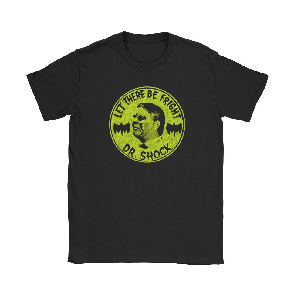 Dr. Shock T-Shirt - Black Cat MFG -
