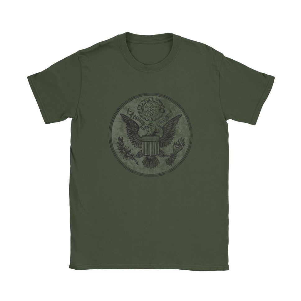 Eagle Seal T-Shirt - Black Cat MFG -