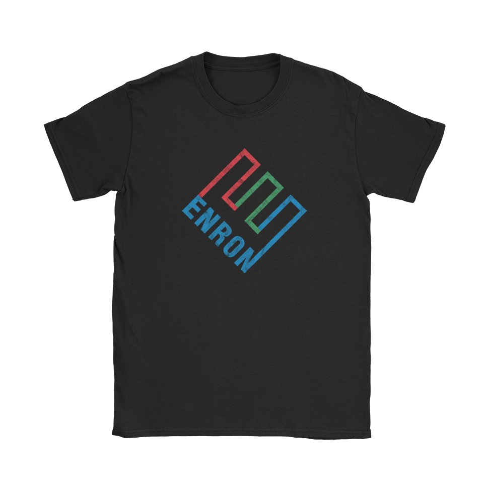 Enron T-Shirt - Black Cat MFG -