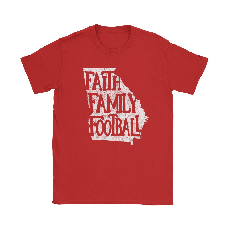 Faith Family Football - Georgia T-Shirt - Black Cat MFG -