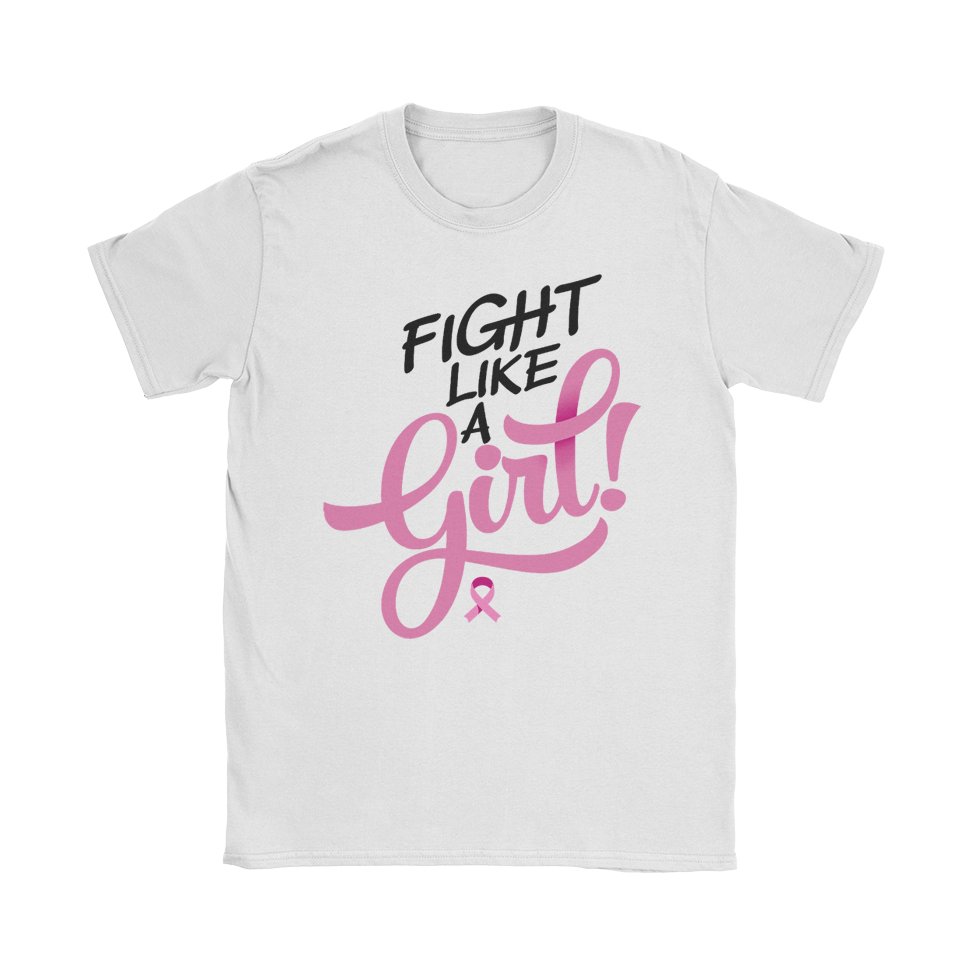 Fight Like A Girl T-Shirt - Black Cat MFG -
