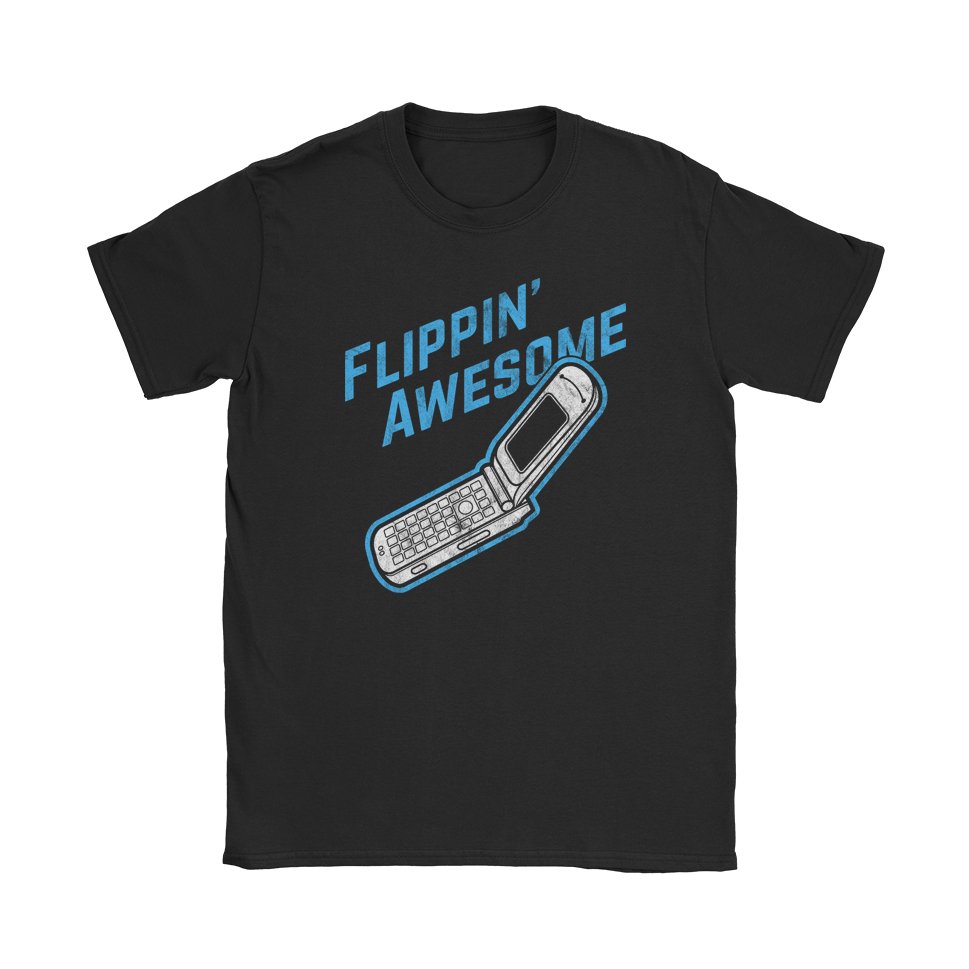 Flippin' Awesome T-Shirt - Black Cat MFG -