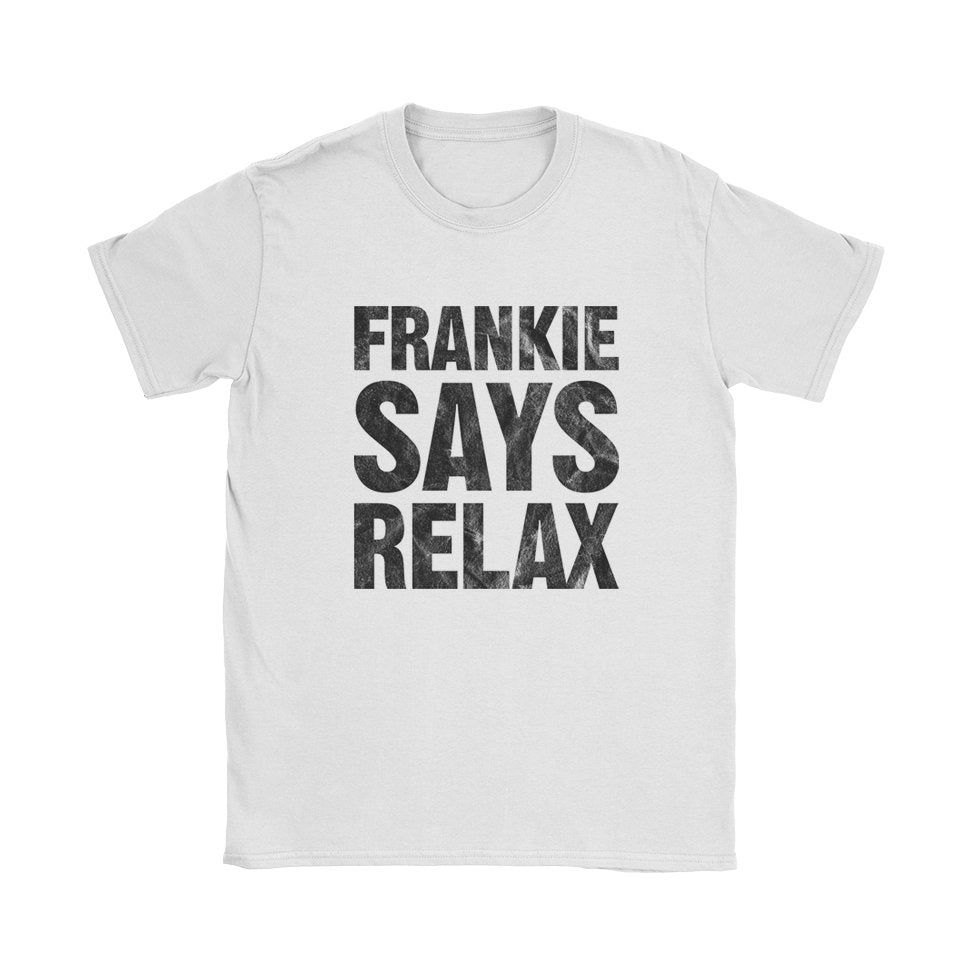 Frankie Says Relax T-Shirt - Black Cat MFG -