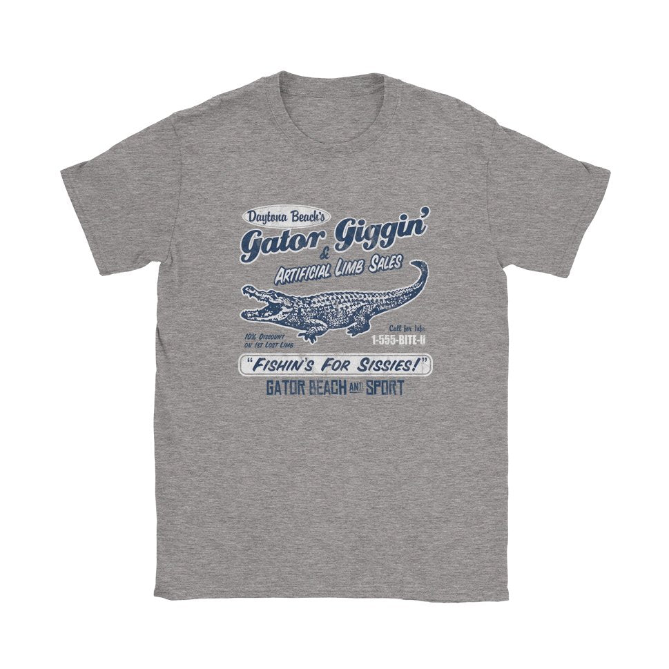 Gator Giggin' T-Shirt - Black Cat MFG -