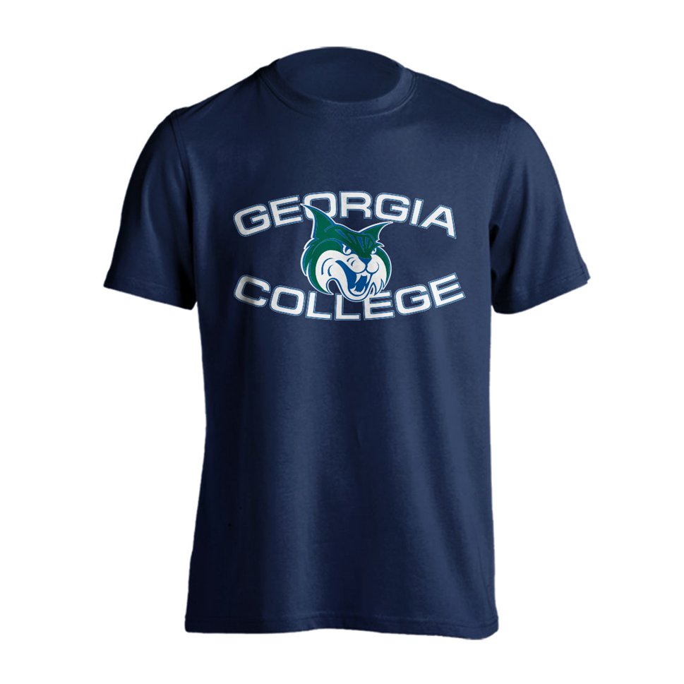 Georgia College T-Shirt - Black Cat MFG -