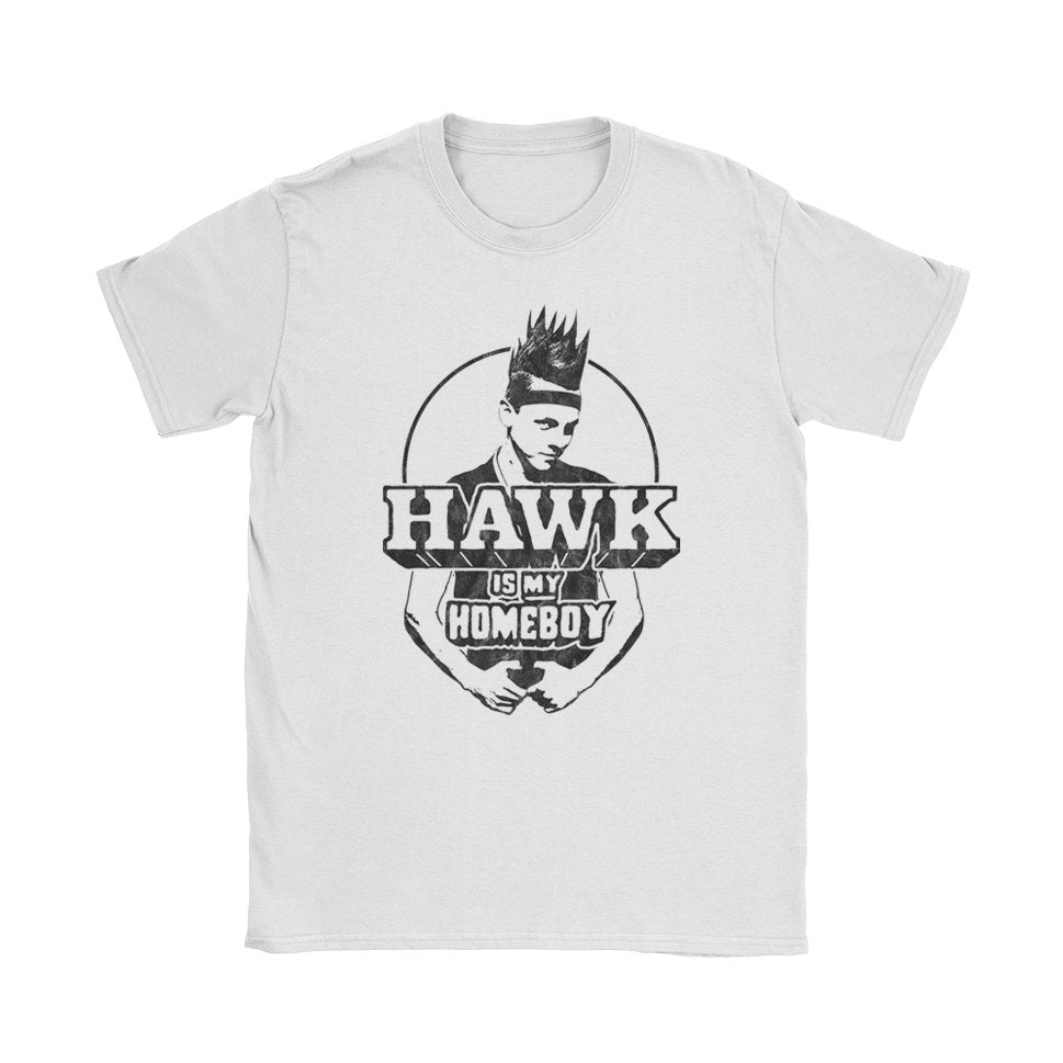 Hawk Is My Homeboy T-Shirt - Black Cat MFG -