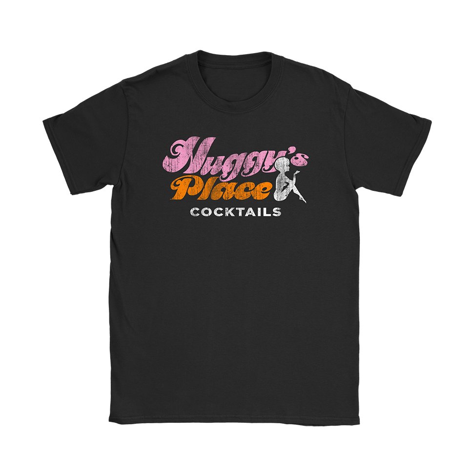 Huggy's Place T-Shirt - Black Cat MFG -