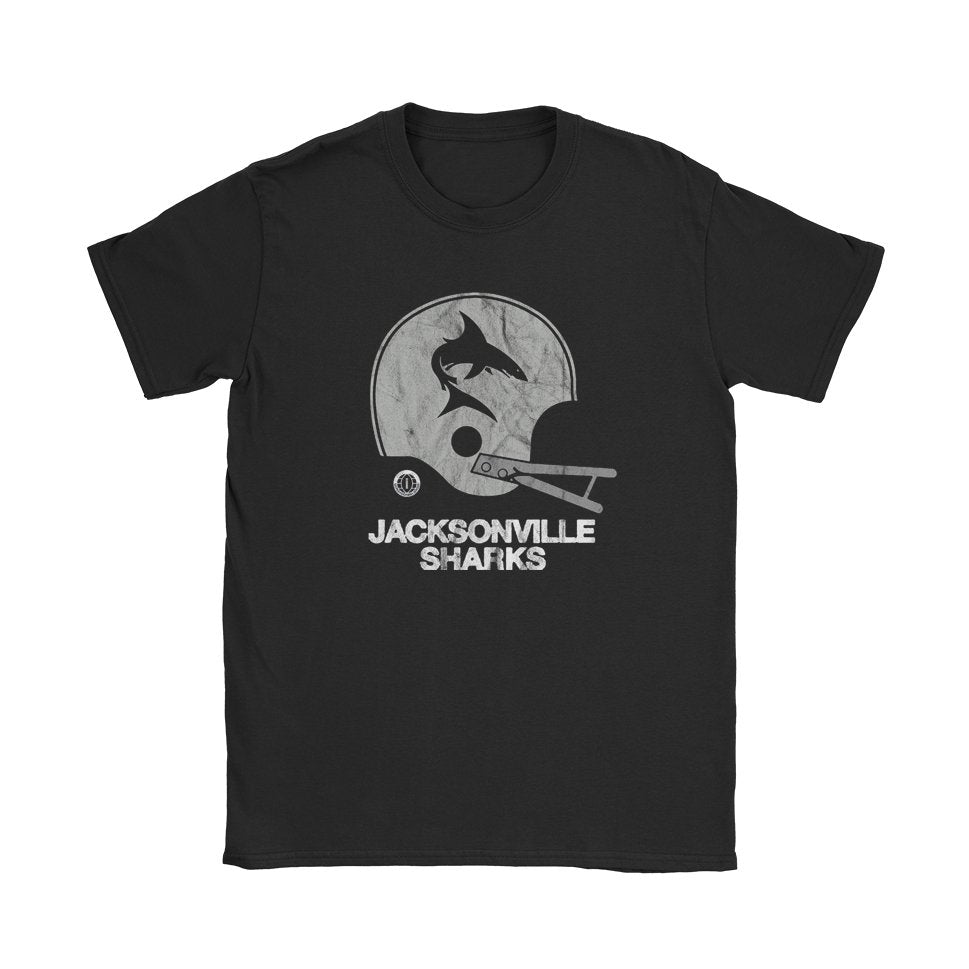 Jacksonville Sharks T-Shirt - Black Cat MFG -
