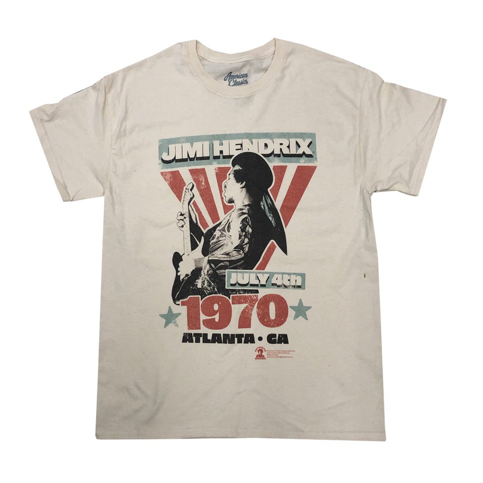 Jimi Hendrix T-Shirt - Black Cat MFG - T-Shirt
