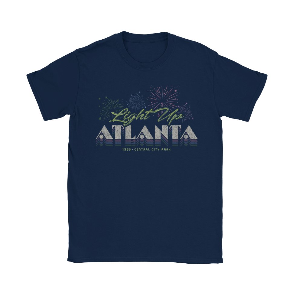 Light Up Atlanta T-Shirt - Black Cat MFG -