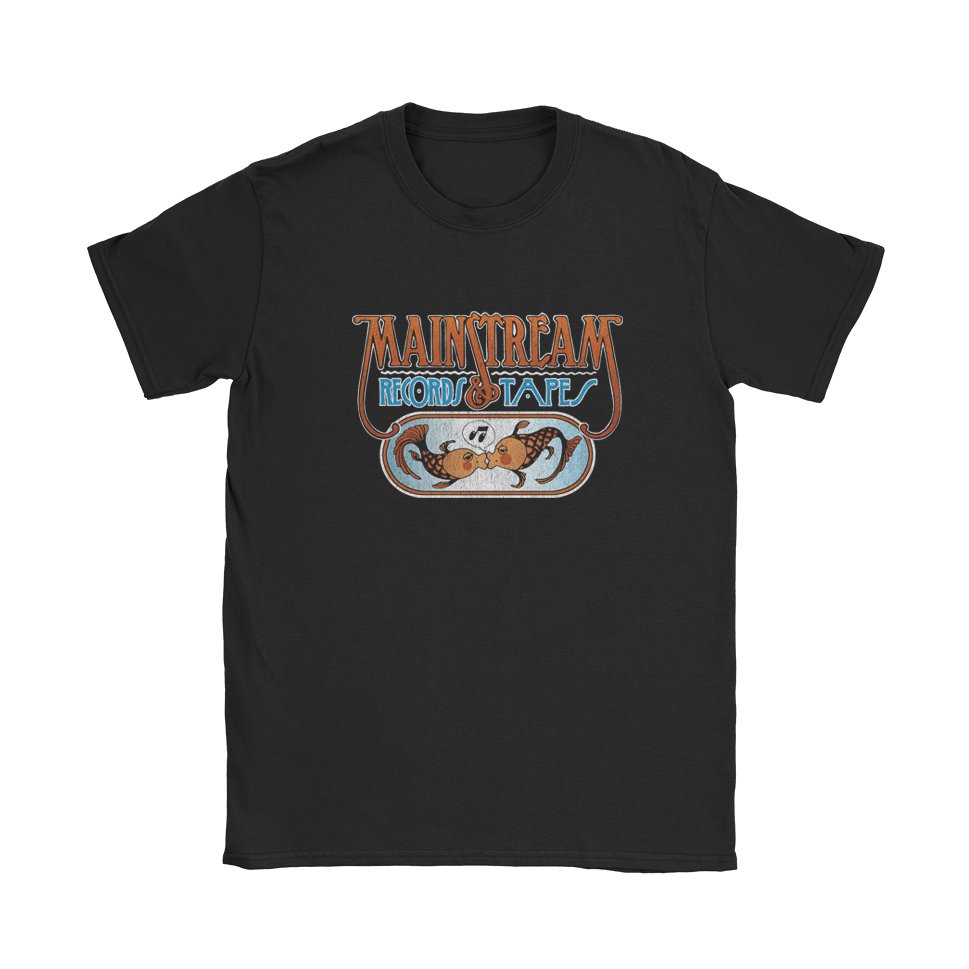 Mainstream Records T-Shirt - Black Cat MFG -