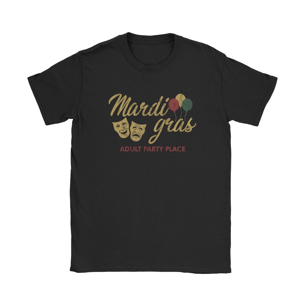 Mardi Gras T-Shirt - Black Cat MFG -
