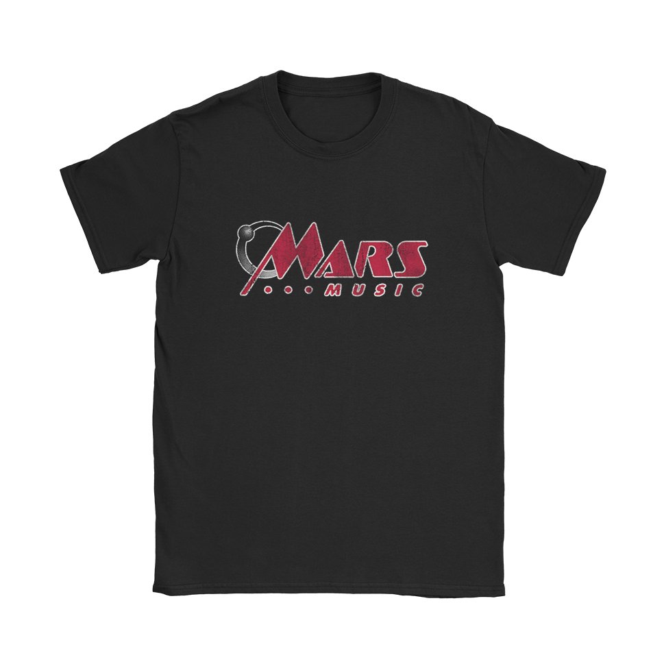 Mars Music T-Shirt - Black Cat MFG -