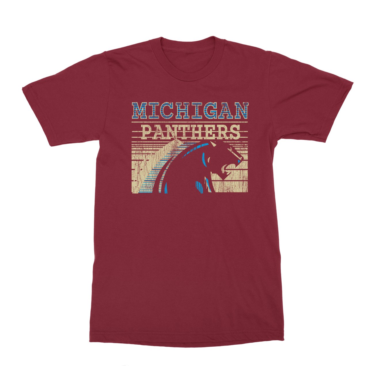 Michigan Panthers T-Shirt - Black Cat MFG -