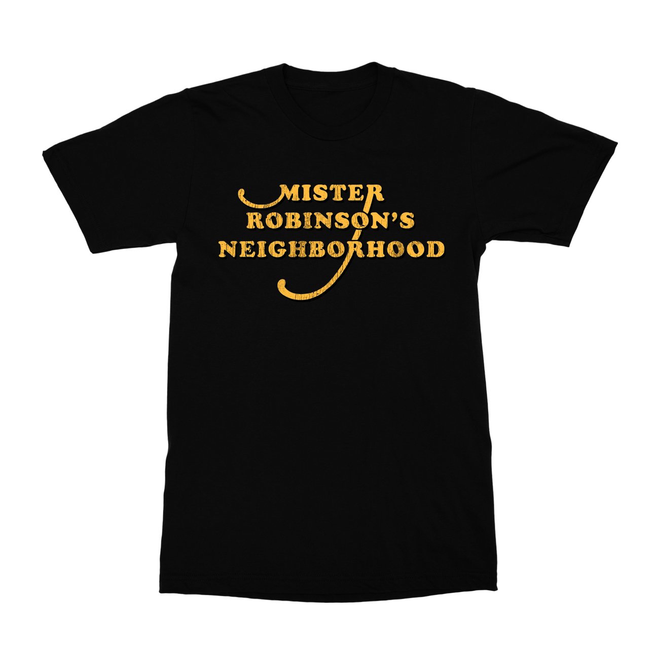 Mister Robinson's Neighborhood T-Shirt - Black Cat MFG -