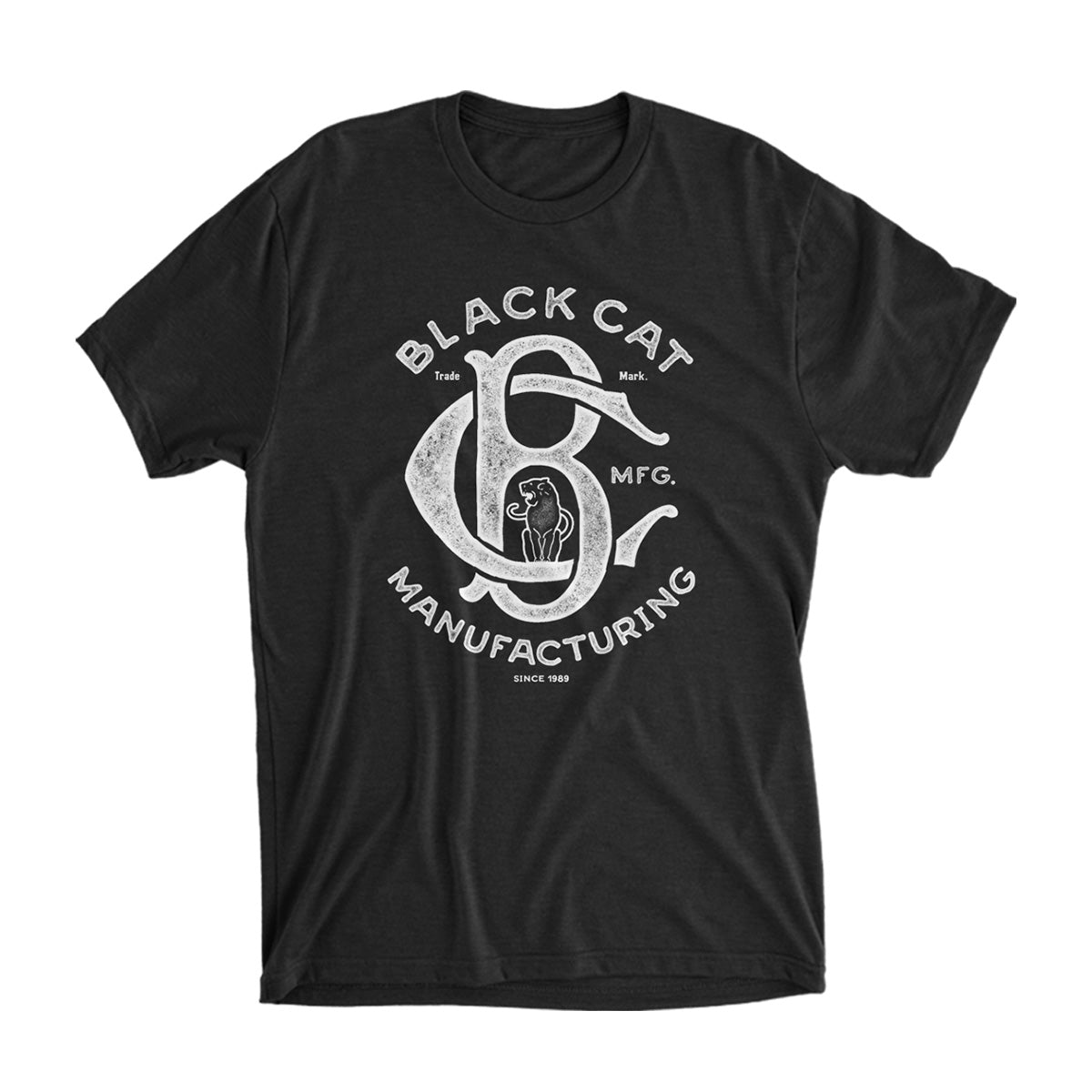 Monogram T-Shirt - Black Cat MFG - T-Shirt