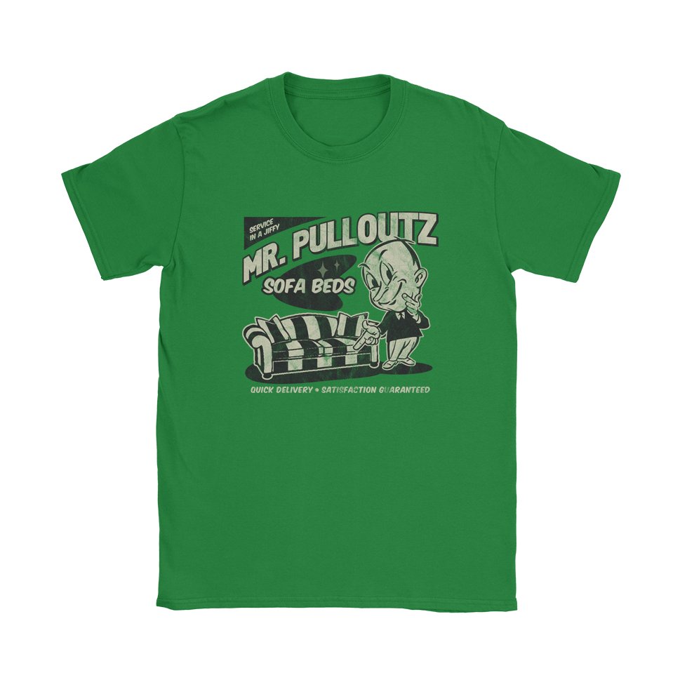 Mr. Pulloutz T-Shirt - Black Cat MFG -