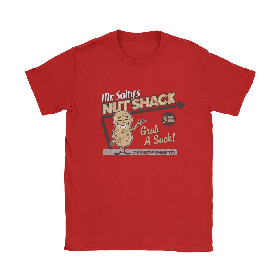 Mr. Salty's Nut Shack T-Shirt - Black Cat MFG -