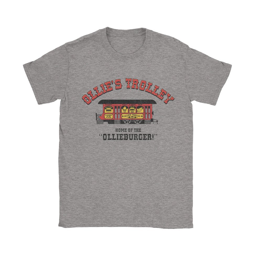 Ollie's Trolley T-Shirt - Black Cat MFG -