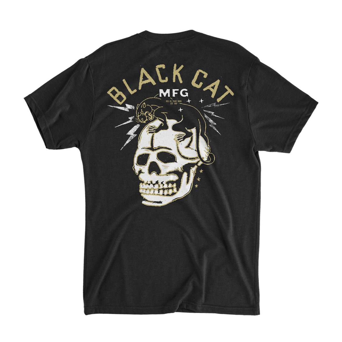 Panther Skull T-Shirt - Black Cat MFG - T-Shirt