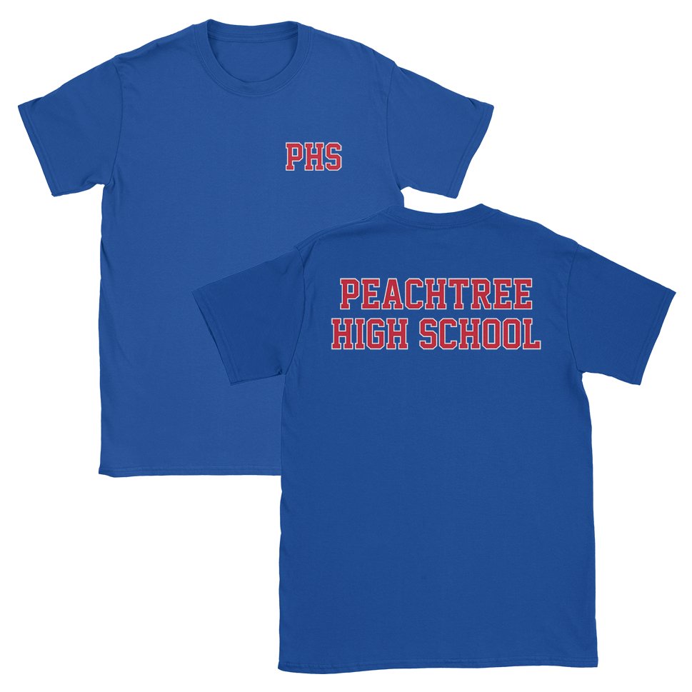 Peachtree High School T-Shirt & Hat - Black Cat MFG -