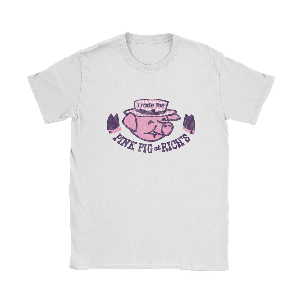 Pink Pig T-Shirt - Black Cat MFG -